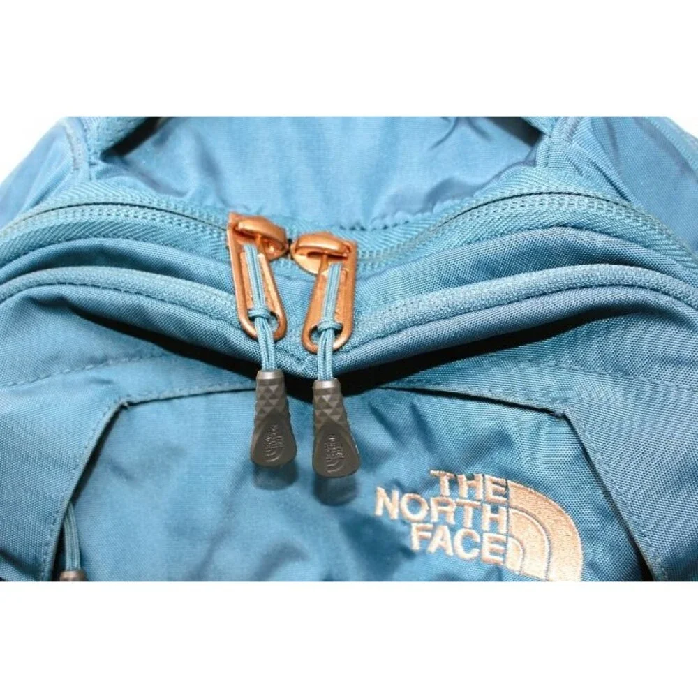 Incredible Smokey Blue North Face FleXVent Borealis Backpack w/Rare Zips EUC!